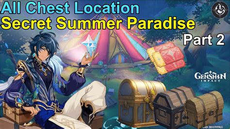 Secret Summer Paradise Event Guide and Chests